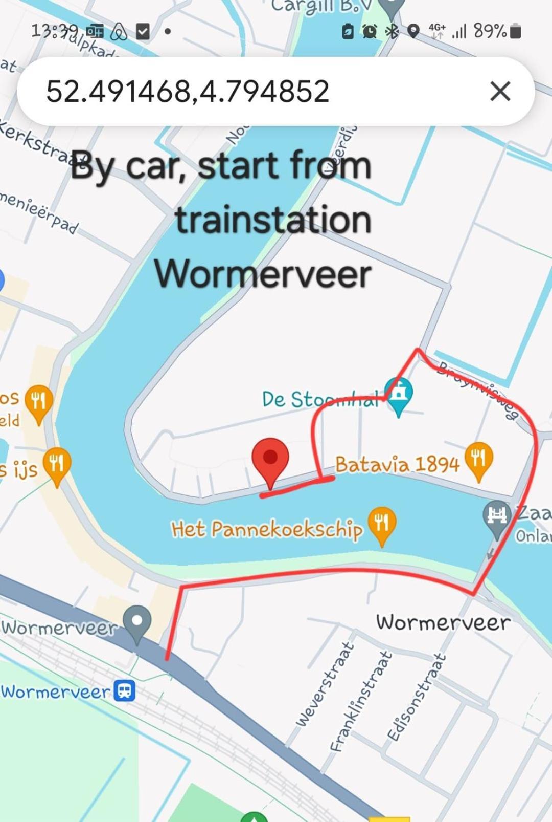 B&B Teddy "Prachtig Authentiek Woonschip Uit 1912, 15 Minuten Van Amsterdam" Wormer Esterno foto